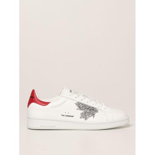 Boxer leather trainers