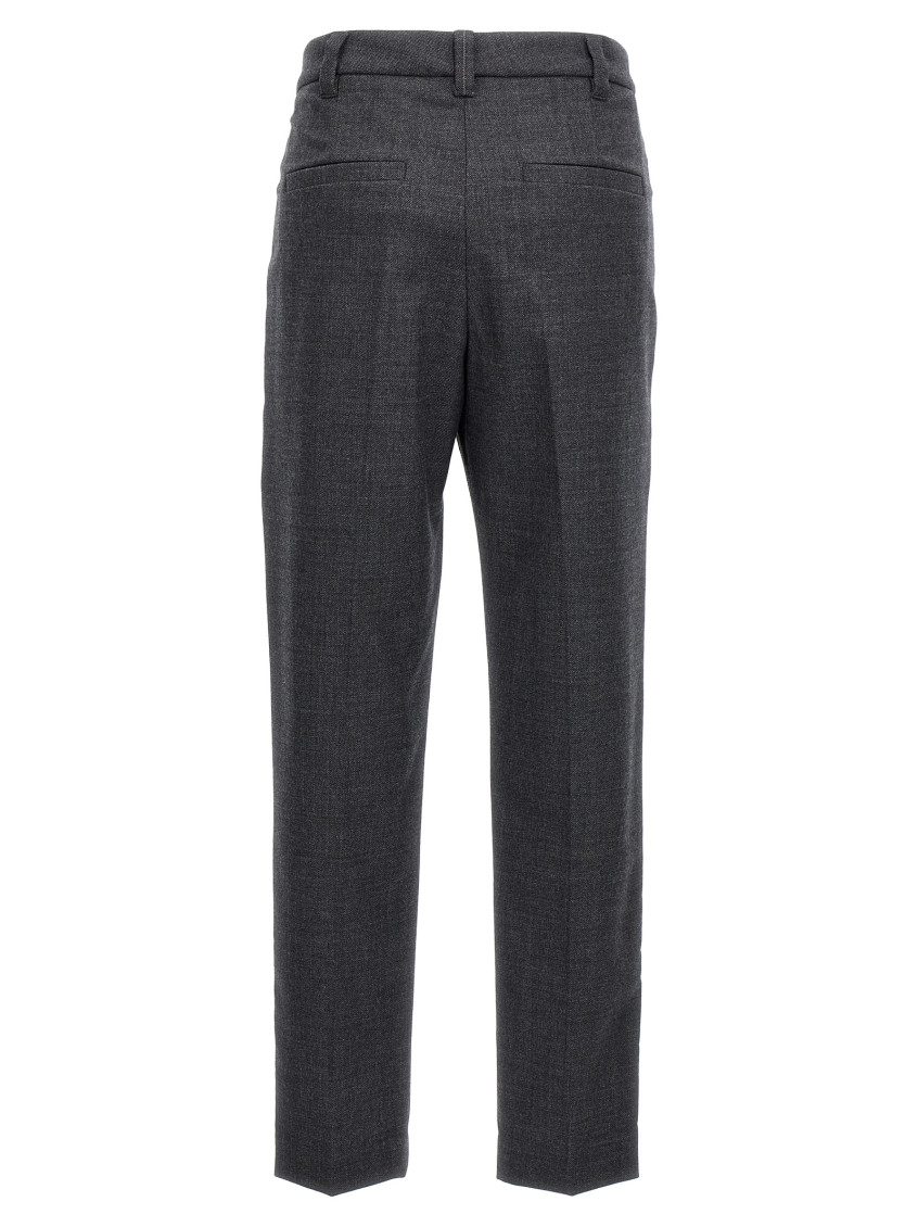 Cropped trousers - Grey
