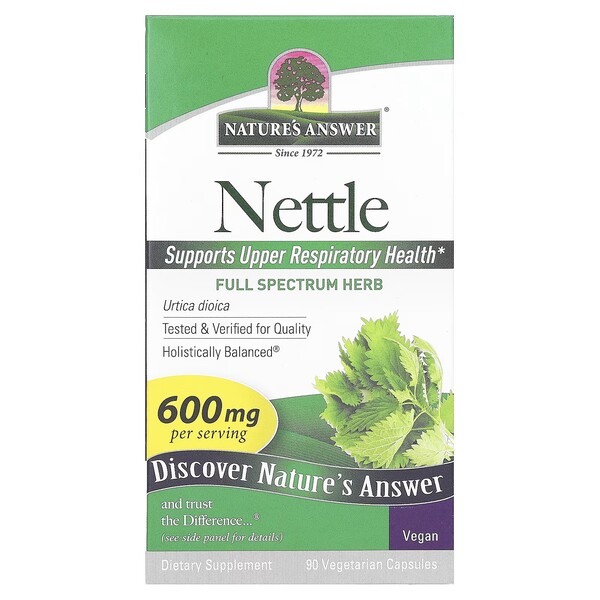 Ortica, 600mg - 90 capsule vegetali
