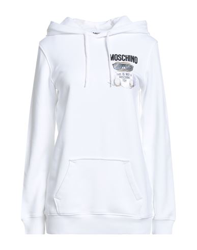 Couture Woman Sweatshirt White Size 4 Cotton