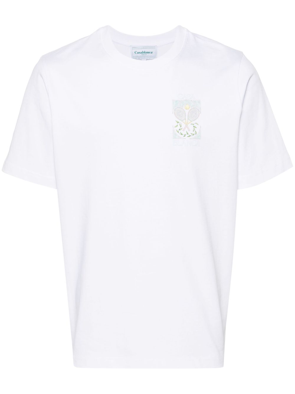 Tennis Pastelle cotton T-shirt - White