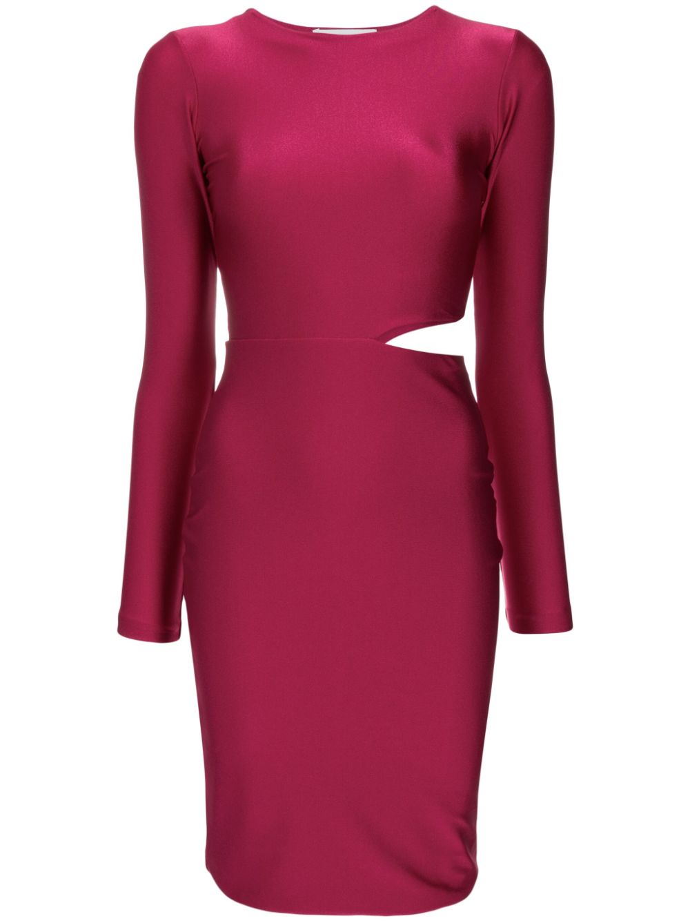 Sophia cut-out midi dress - Red