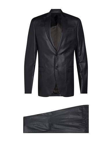Man Suit Midnight blue Size 36 Polychloride, Wool, Elastane