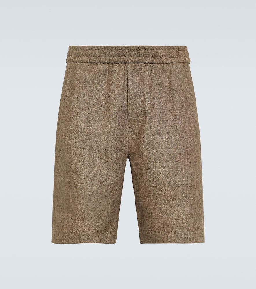 Linen shorts