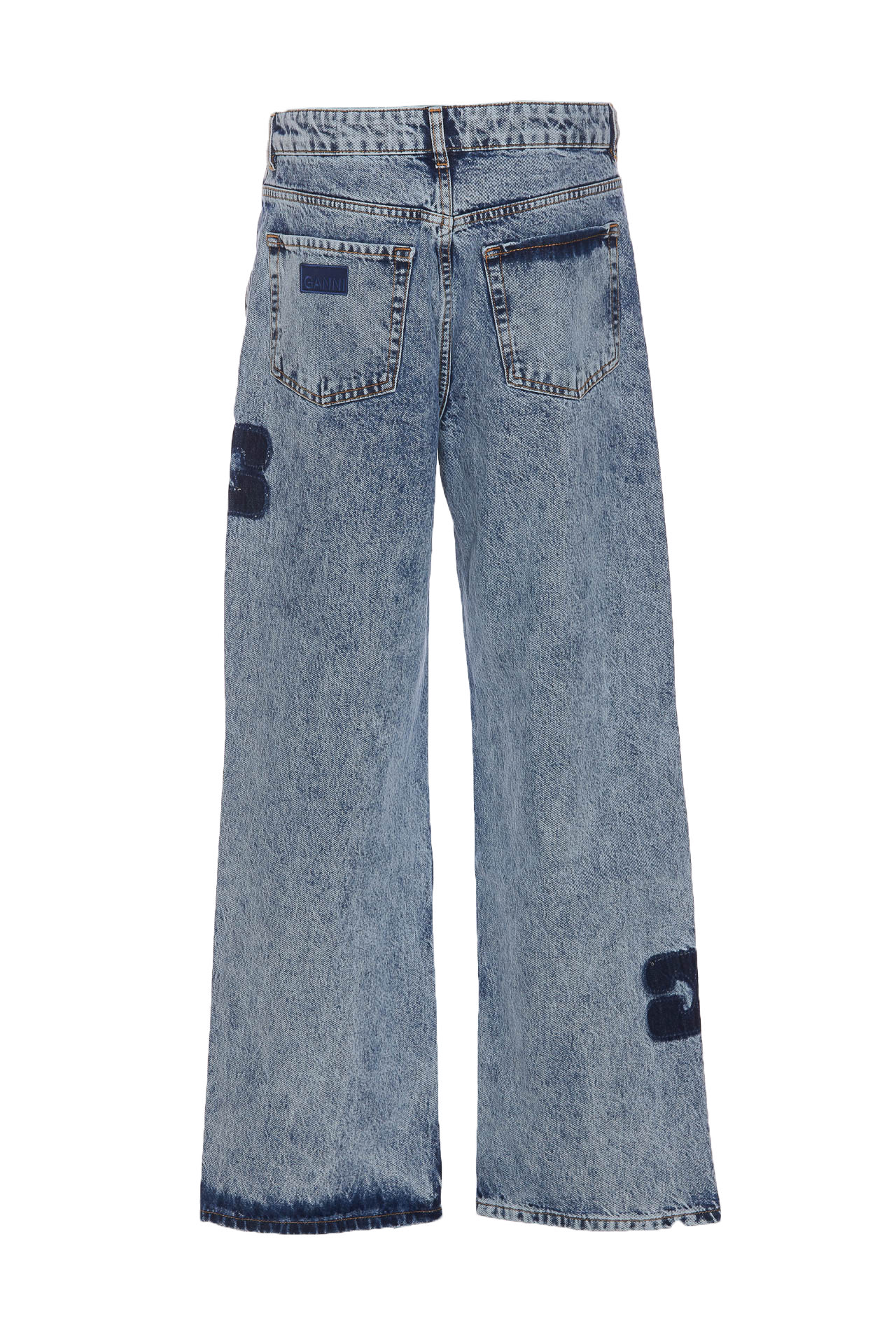 Izey Patch Logo Denim Jeans