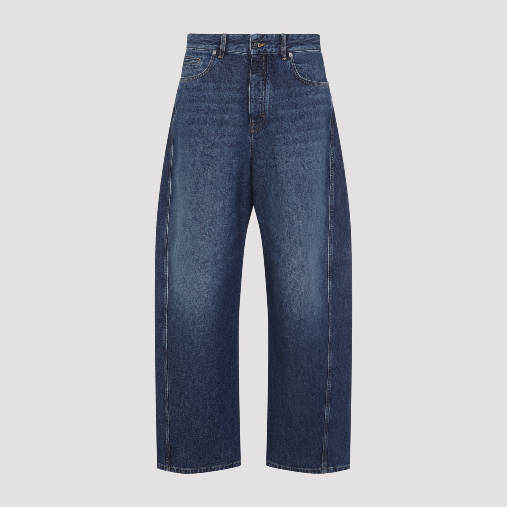 Couture Seam Washed Jeans