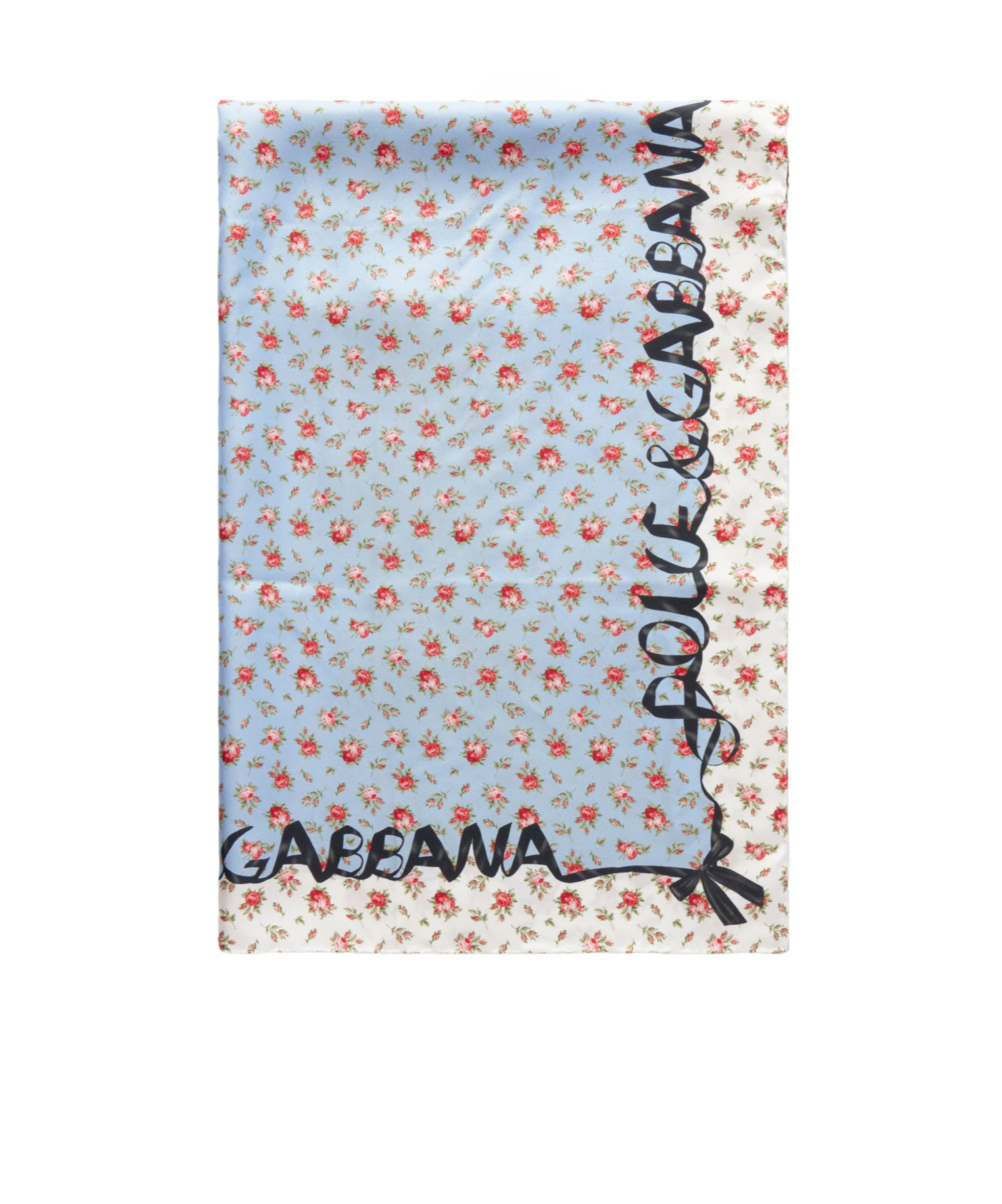 Printed silk scarf