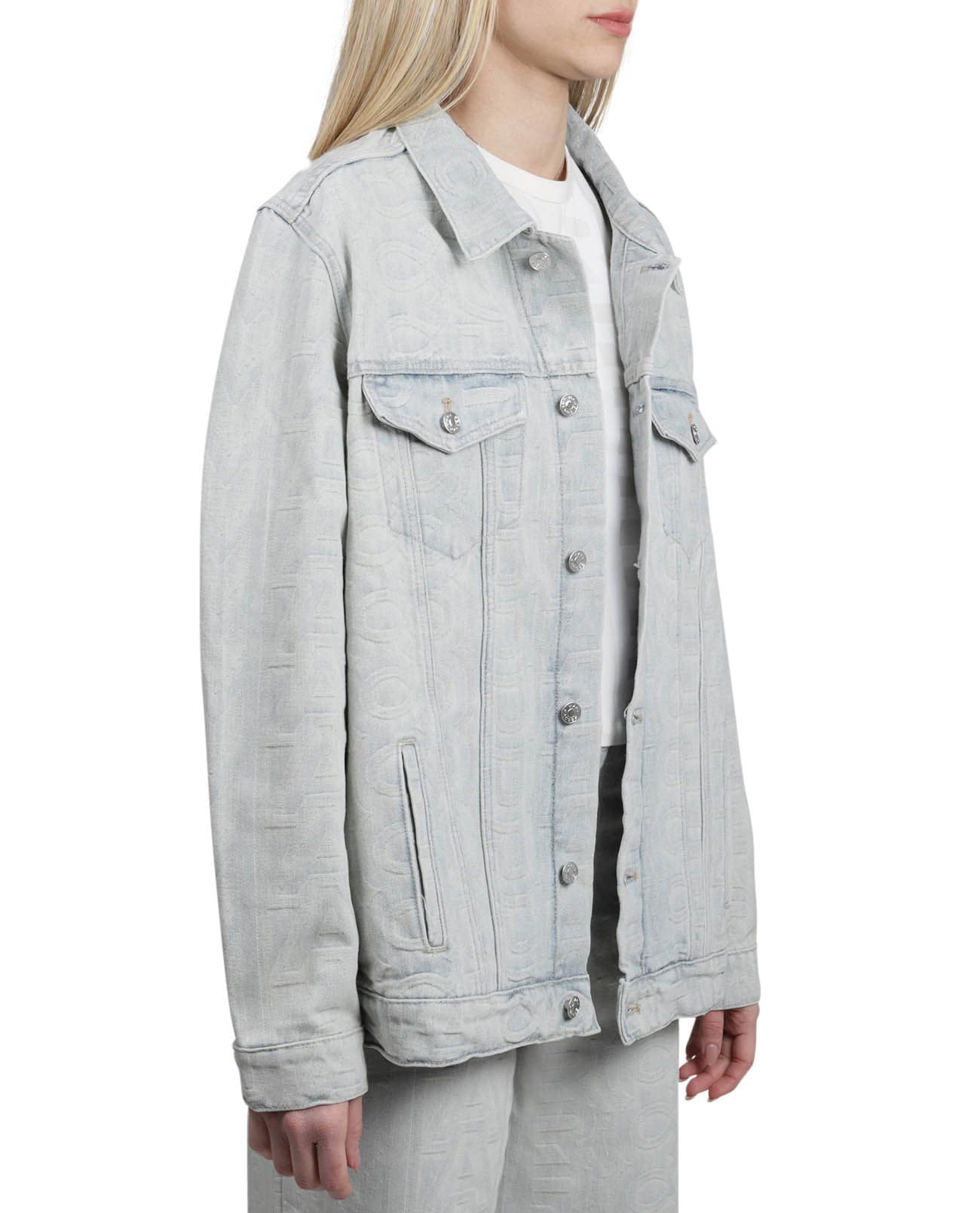 Denim Monogram Jacket