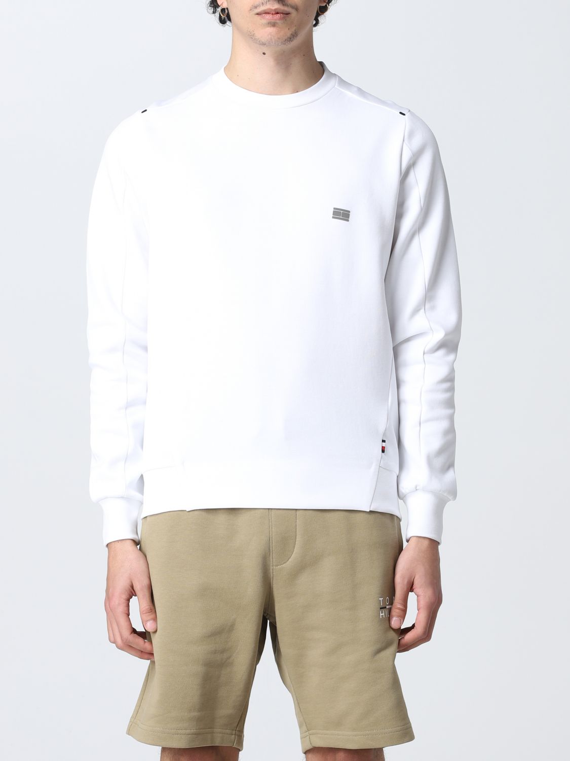 Jumper in cotton blend