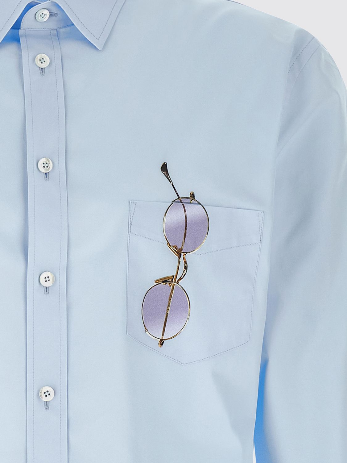 Shirt Men color Blue
