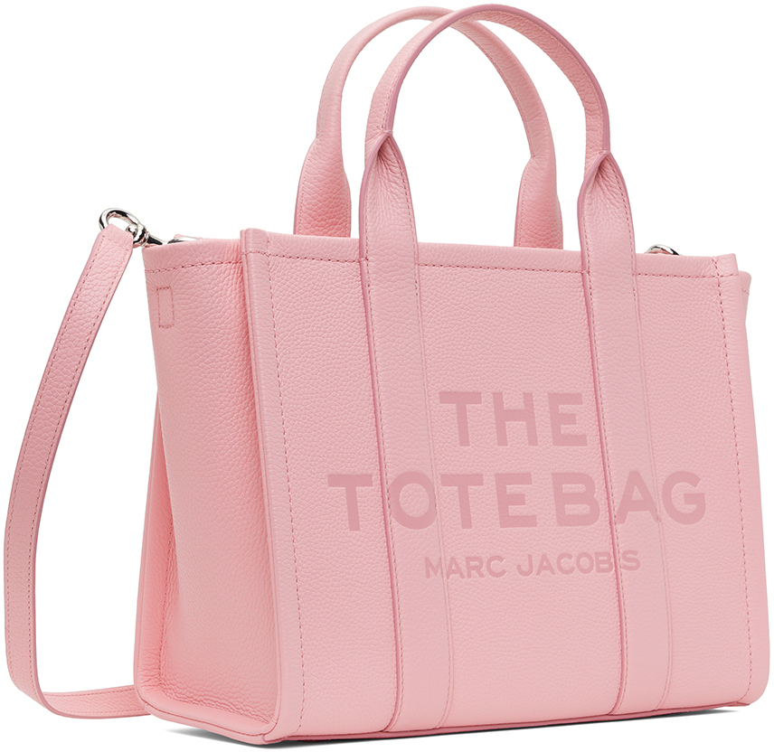 Marc Jacobs Pink 'The Leather Medium' Tote