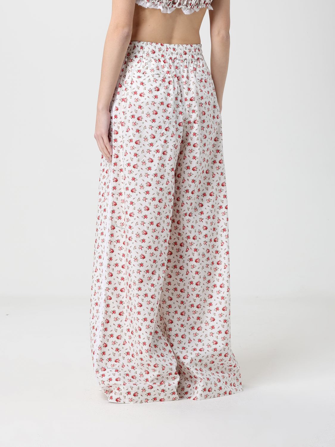 Pants Woman color White