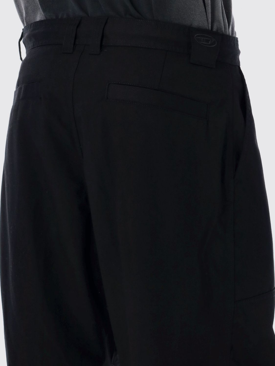 Cargo pants in technical cotton twill
