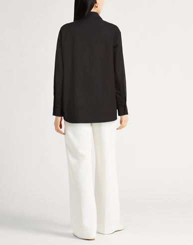 Crème Woman Shirt Black Size 2 Cotton