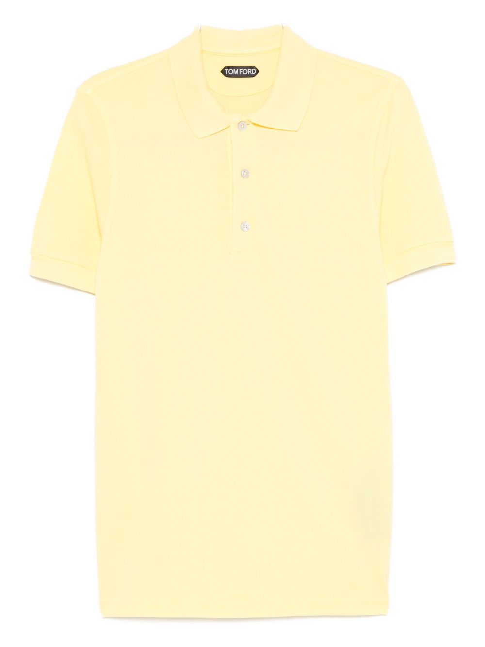 Cotton blend polo shirt