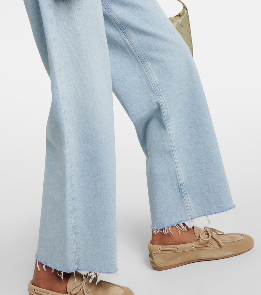 Ren high-rise wide-leg jeans