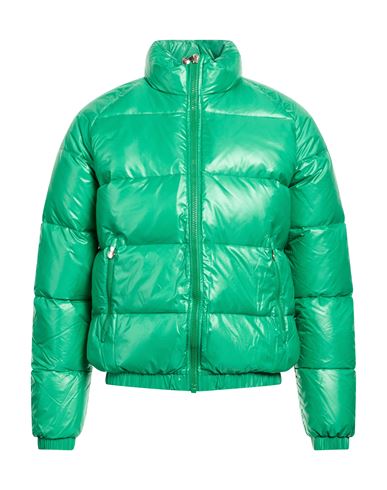 Man Puffer Green Size M Recycled polyamide