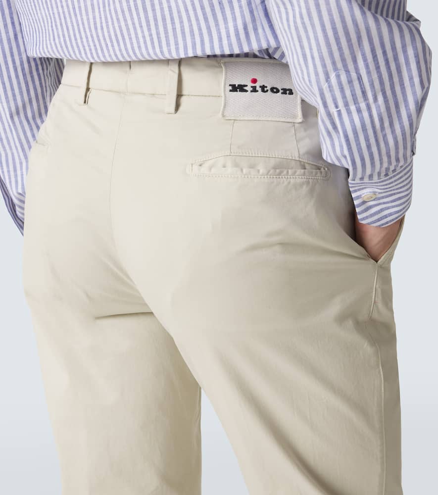 Cotton-blend chinos