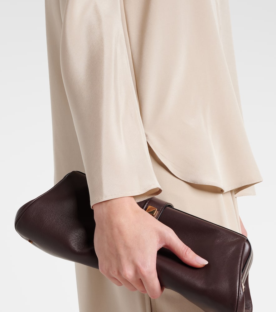 Mitico silk-blend blouse