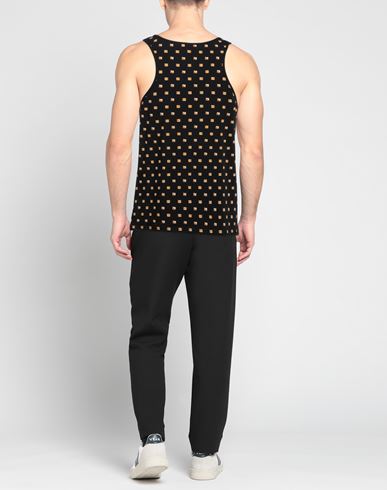 Man Tank top Black