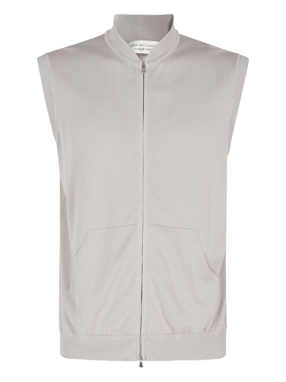 Zip-up vest - Grey