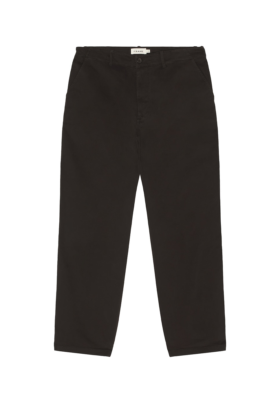 FRAME Cotton Chino Pant in Chocolate
