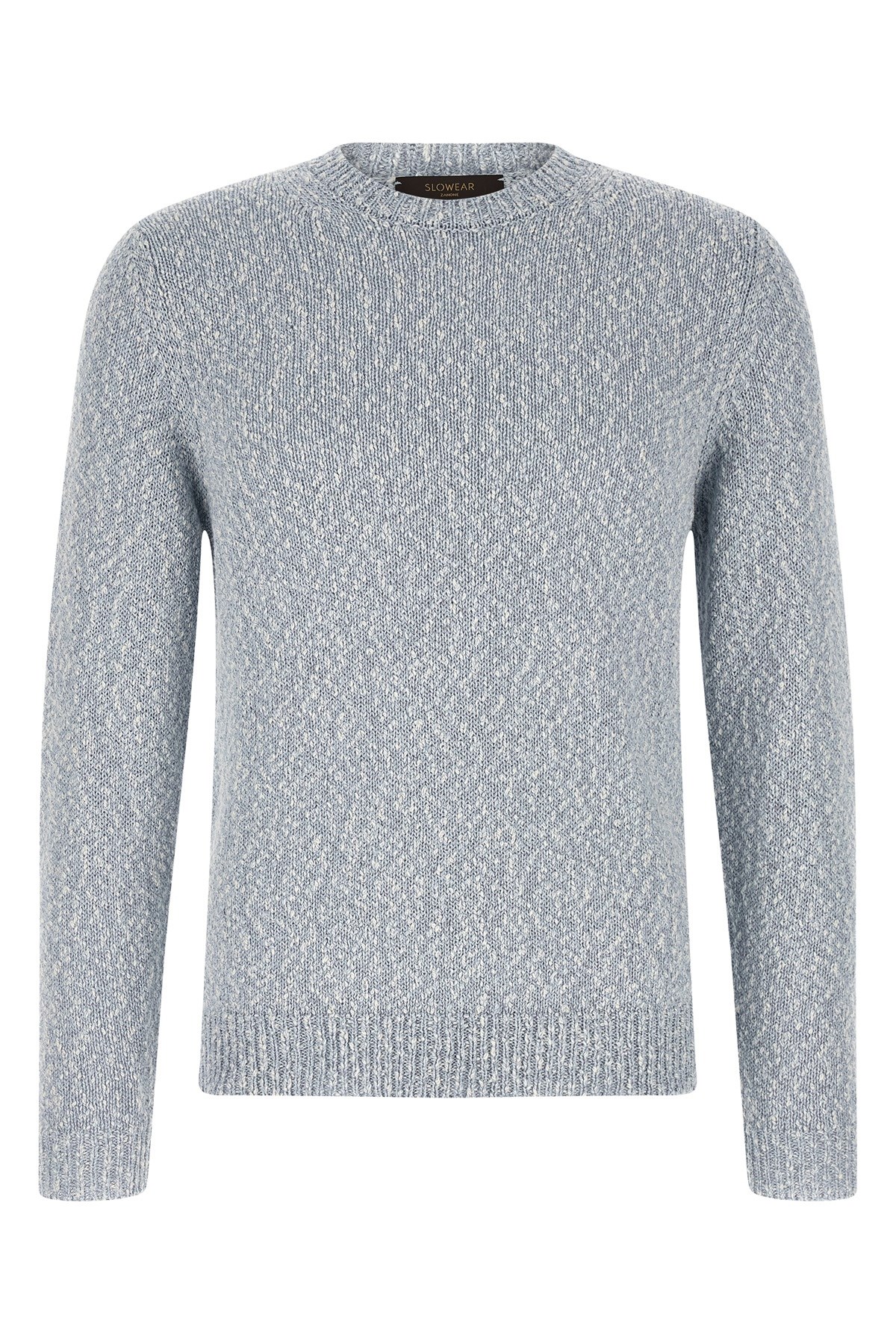 Two-Tone Yarn Sweater