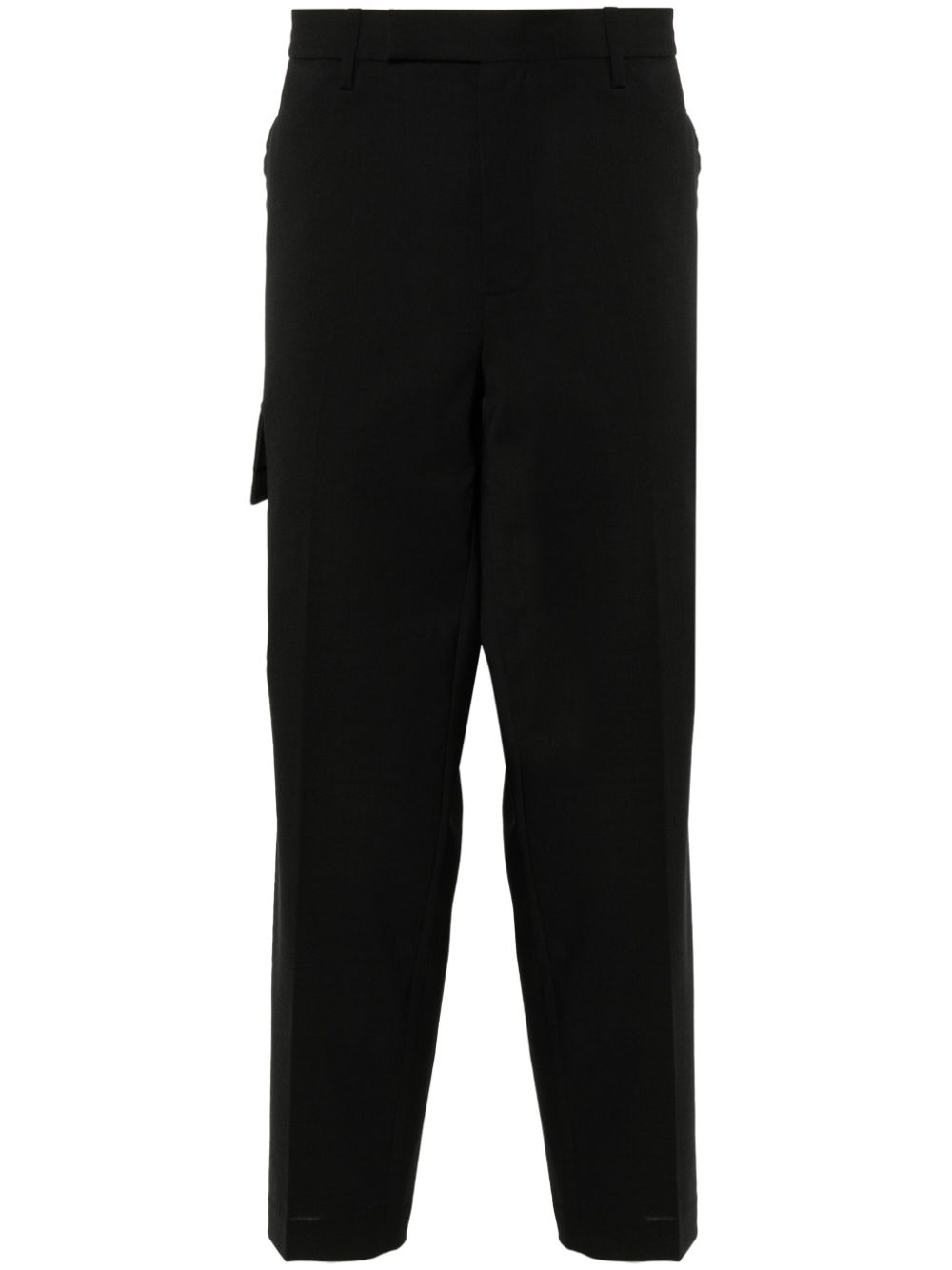 Tapered cargo pants - Black