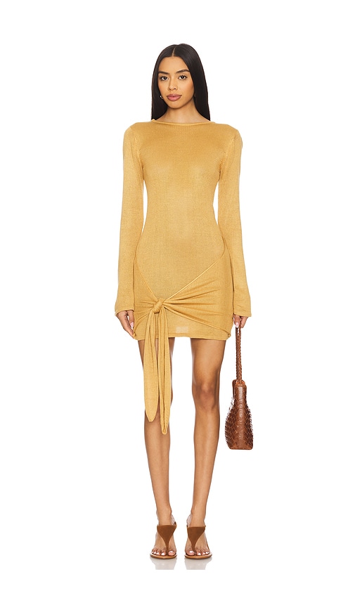 Flook The Label Soraya Dress in Lemon. -  XL also in L, M