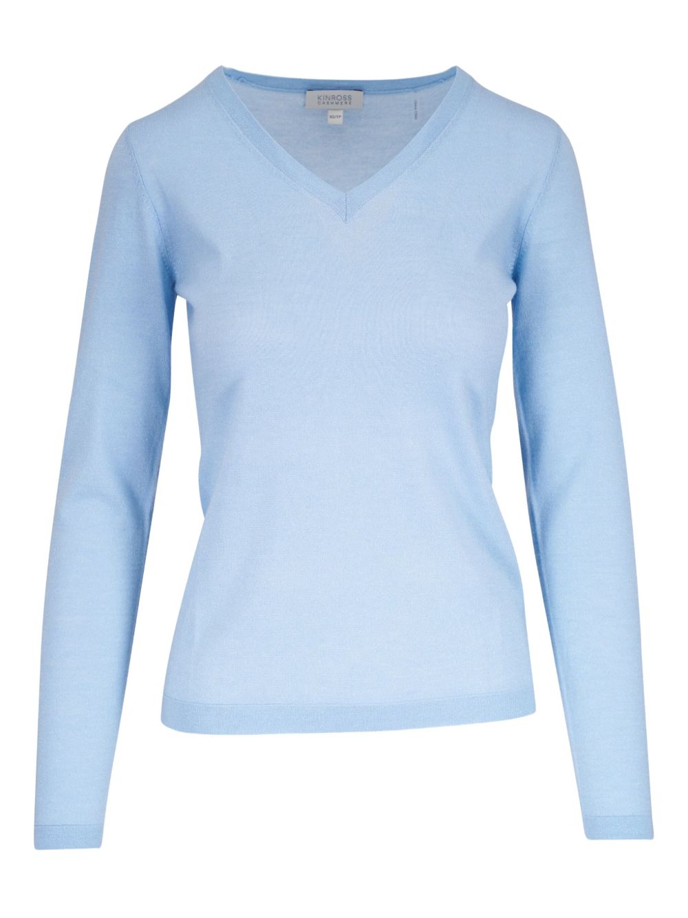 Kinross Cashmere V-neck jumper - Blue