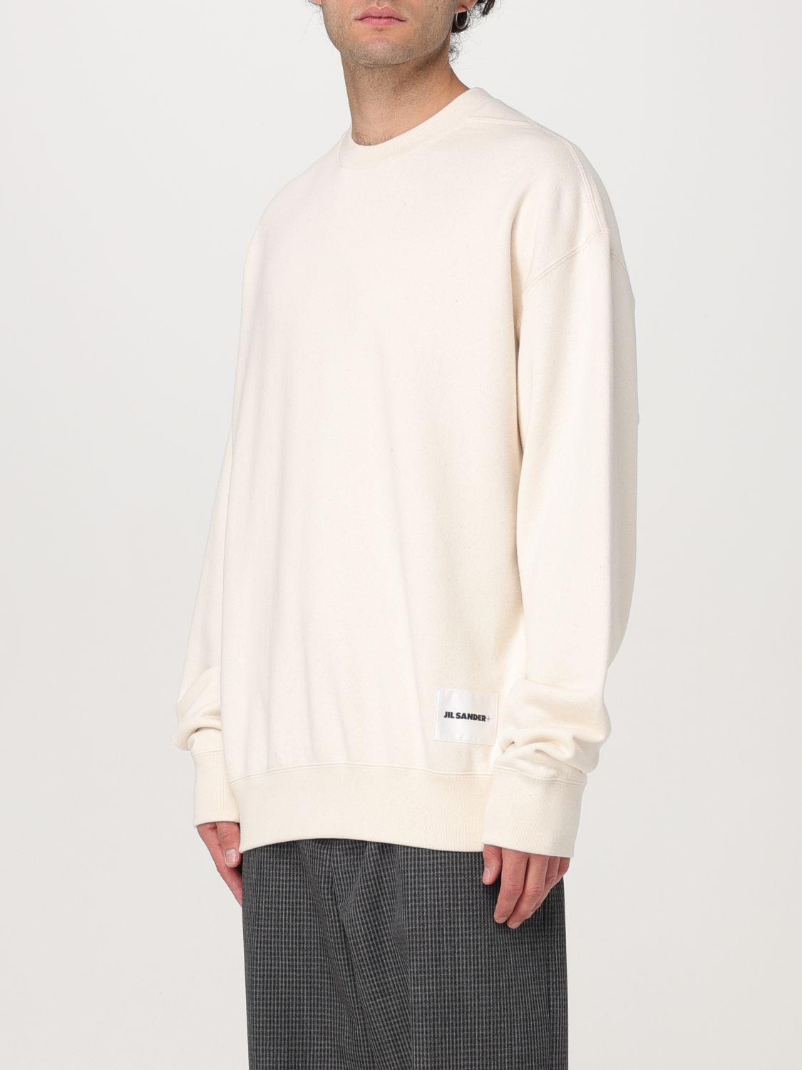 Logo-patch detail sweatshirt - Grey