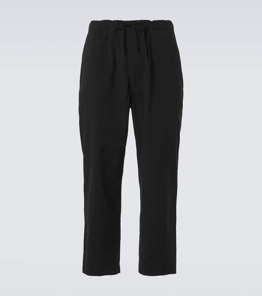 Cropped straight pants