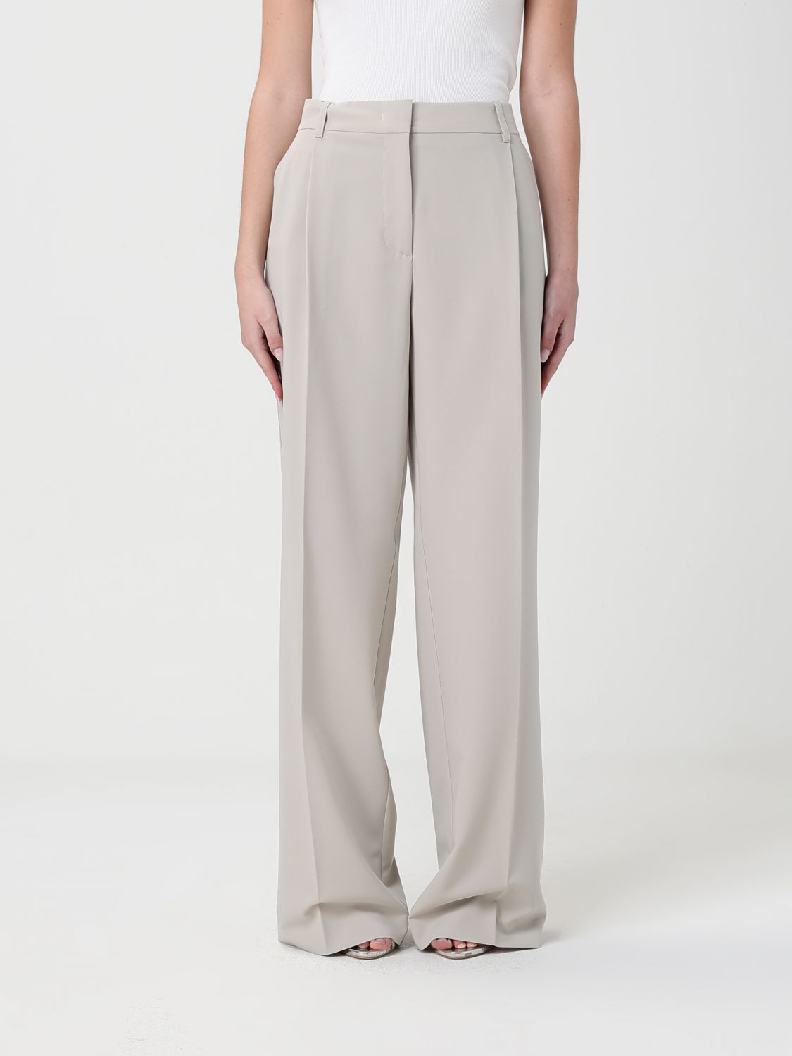 Pants Woman color Grey