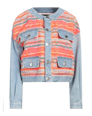 Woman Denim outerwear Coral