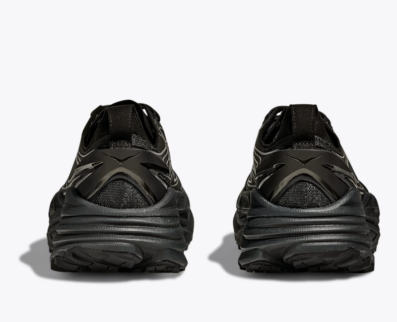 HOKA Stinson One7 + Dover Street Market Shoes in Black/Carbon Black