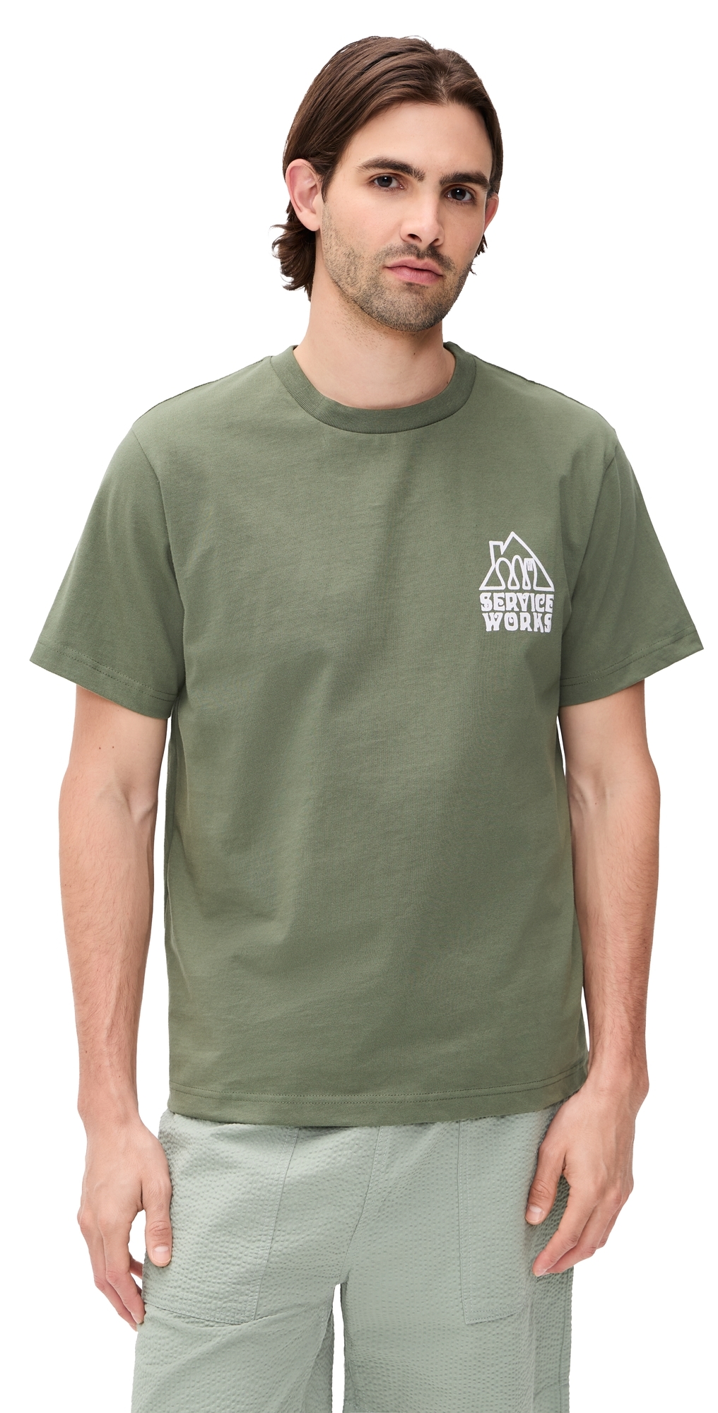 Home Comforts Tee Olive