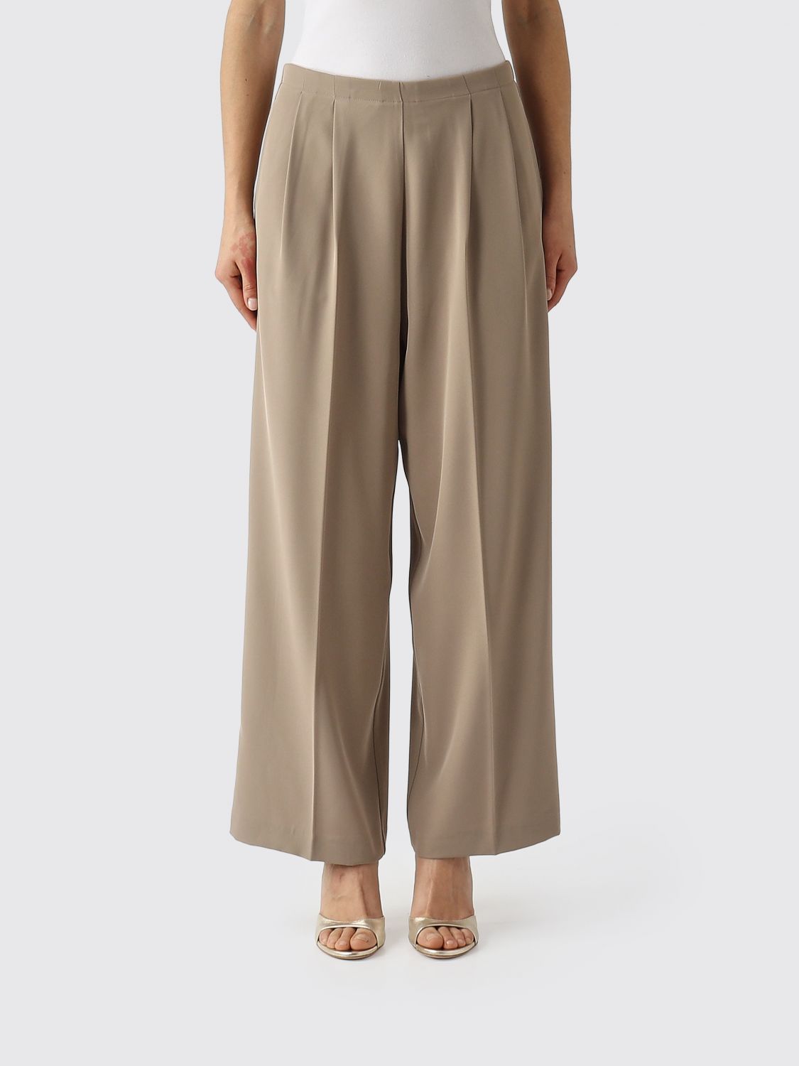 Pants Woman color Dove Grey