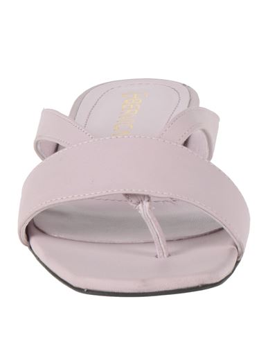 Woman Thong sandal Lilac Size 10 Leather