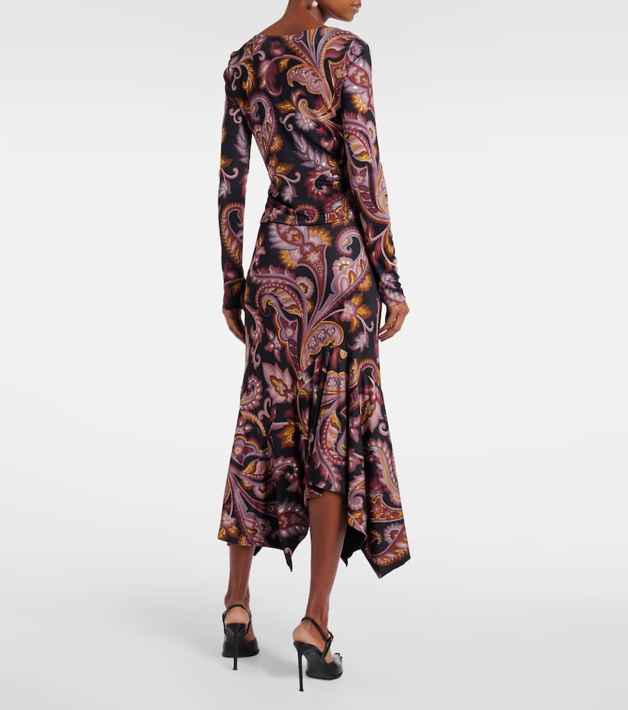 Paisley jersey top