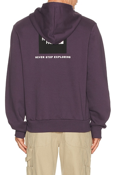 The North Face Evolution Box Nse Regular Hoodie in Purple. L. Also in M, S, XL/1X, XXL/2X