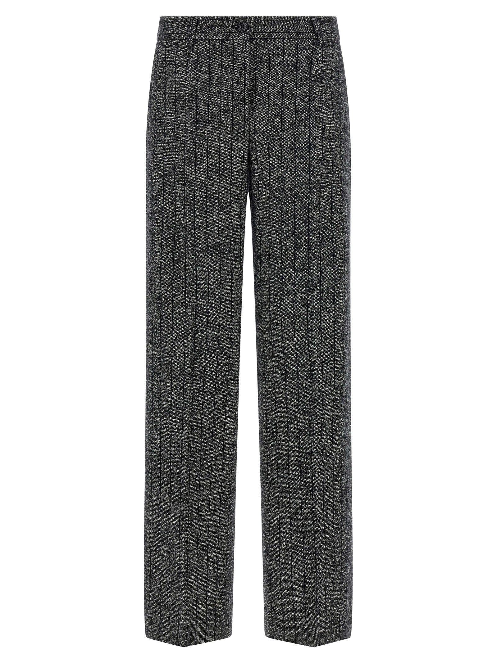Virgin Wool Trousers — Gray