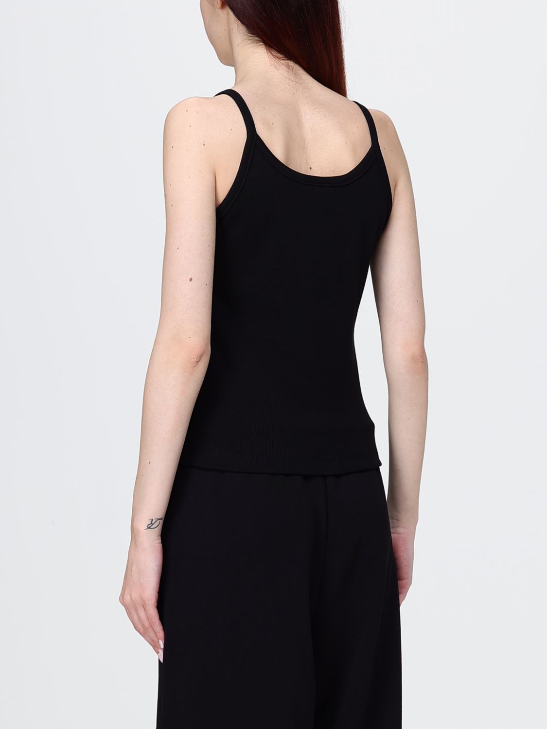 Top Woman color Black