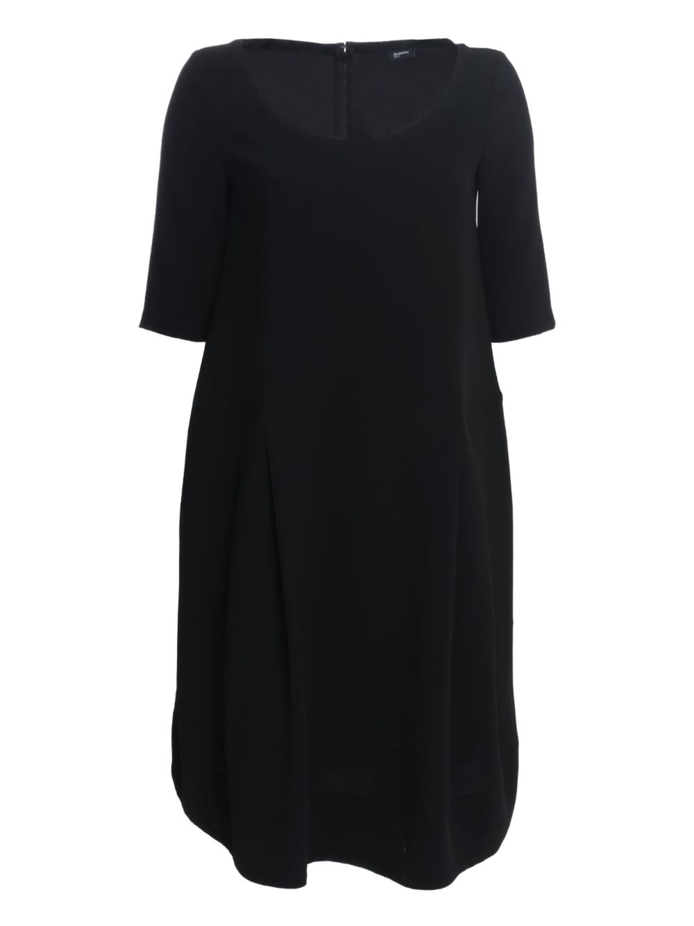 Round-neck dress - Blue