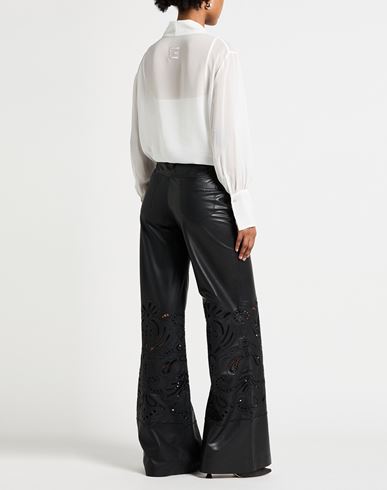 Woman Top White Size 4 Polyester, Elastane
