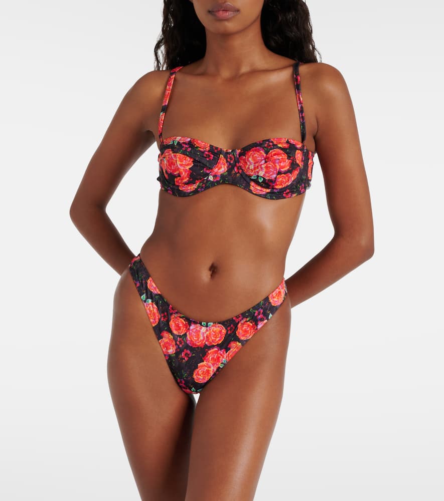Lenny floral bikini bottoms