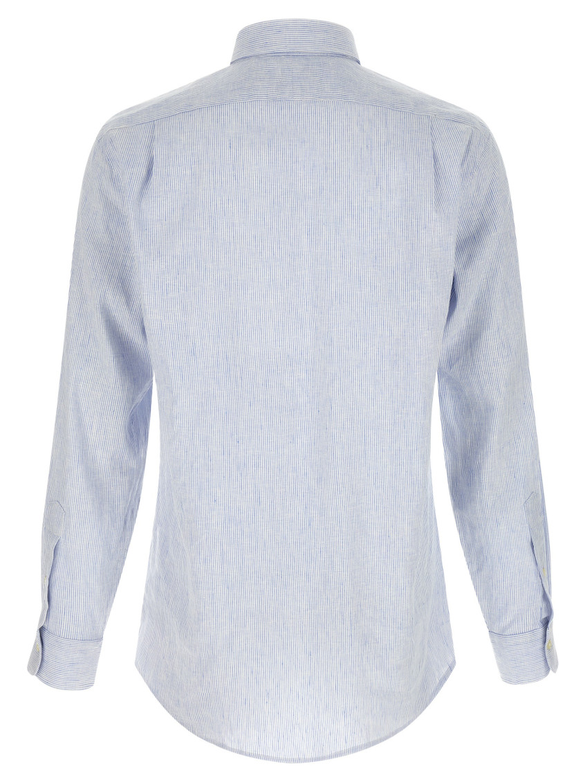 Light Blue Linen Cotton Shirt