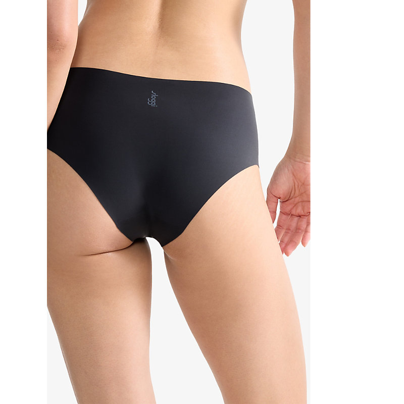 Womens Black Zero Feel 2.0 Stretch-jersey Hipster Briefs XS