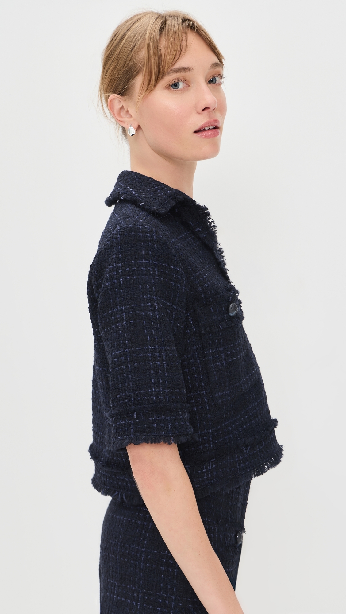 Babbs Top Navy