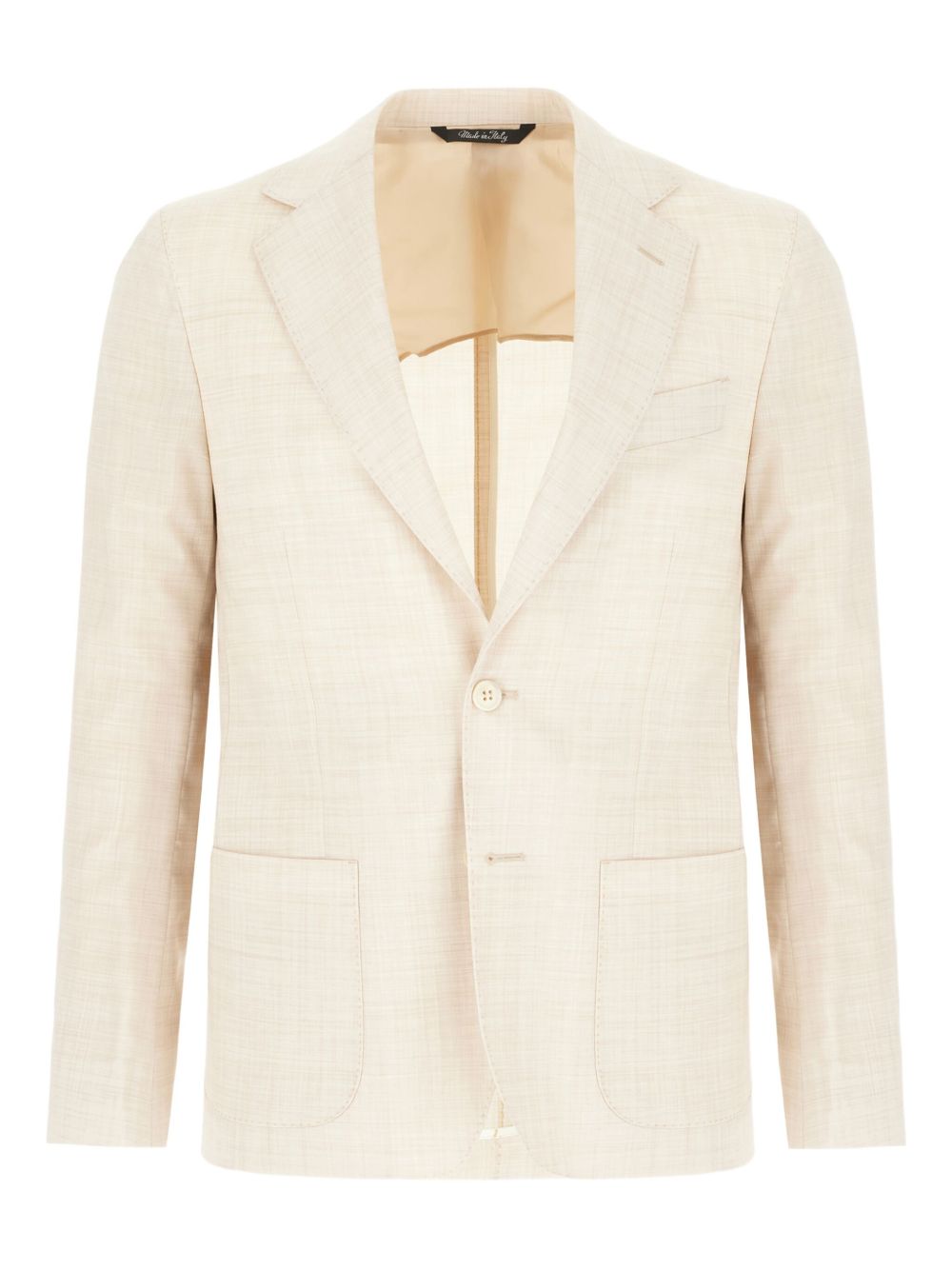 COLAMARINO wool blazer - Neutrals