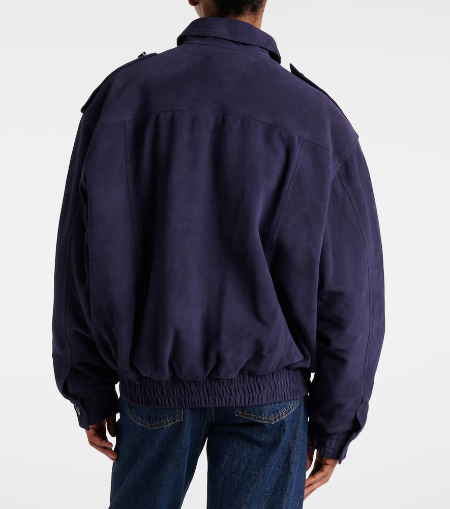 Blazé Milano Viva Charlie suede bomber jacket